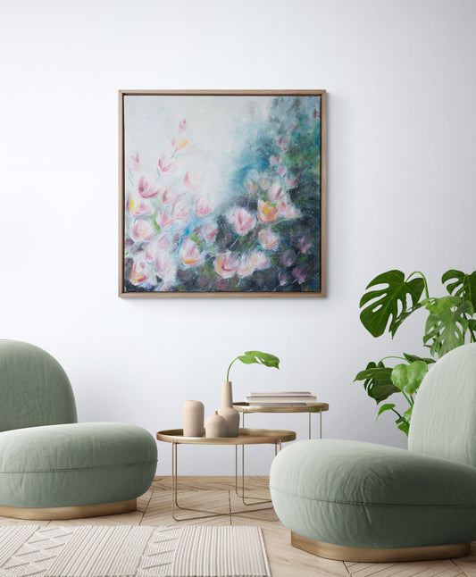 Grandiflora Magnolia Oil Painting