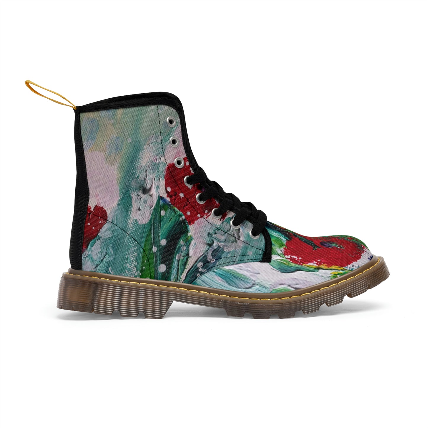 Red Poppy Women's Canvas Boots