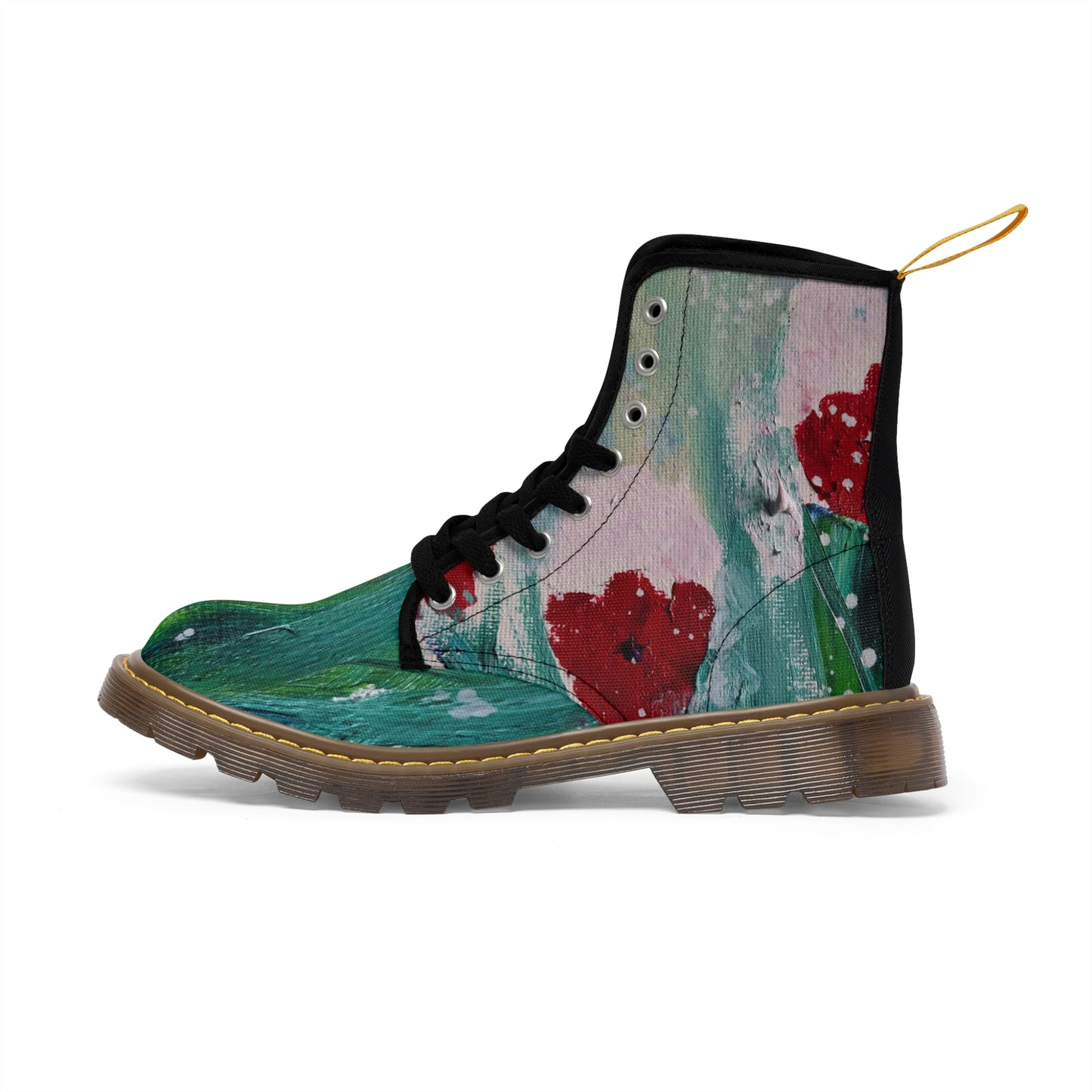 Red Poppy Women's Canvas Boots