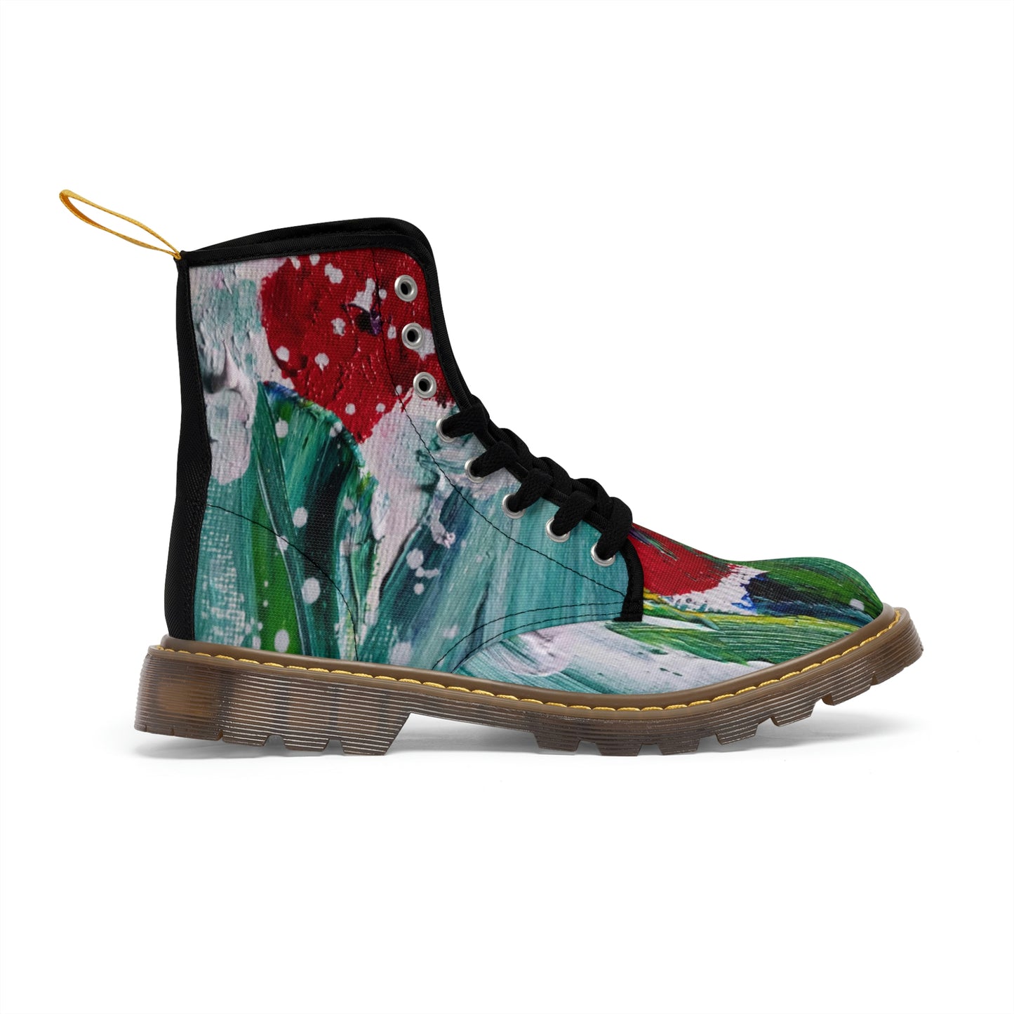 Red Poppy Women's Canvas Boots